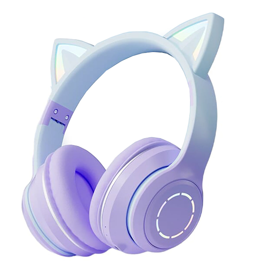 Diadema Gato Bluetooth inalámbrico Baja latencia larga duración RGB ST89M - Imagen 2