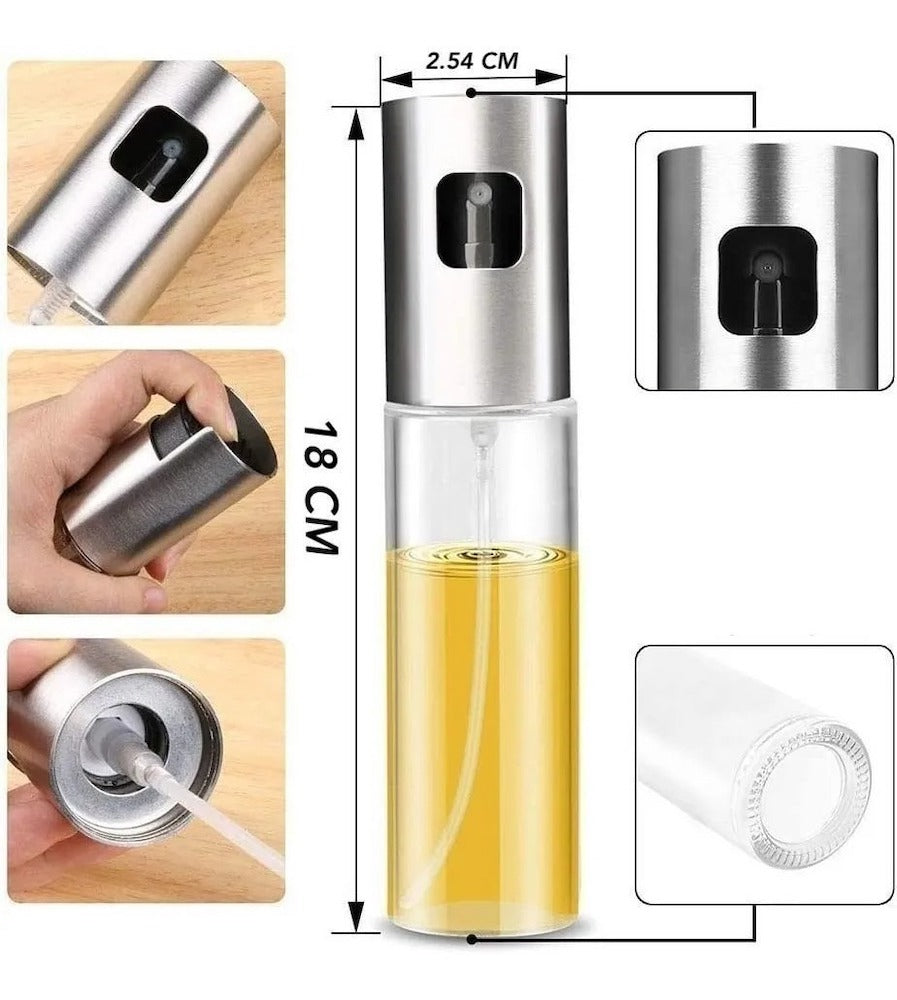 Botella Dispensador Aceite Spray Vinagre Rociador Atomizador - Imagen 8