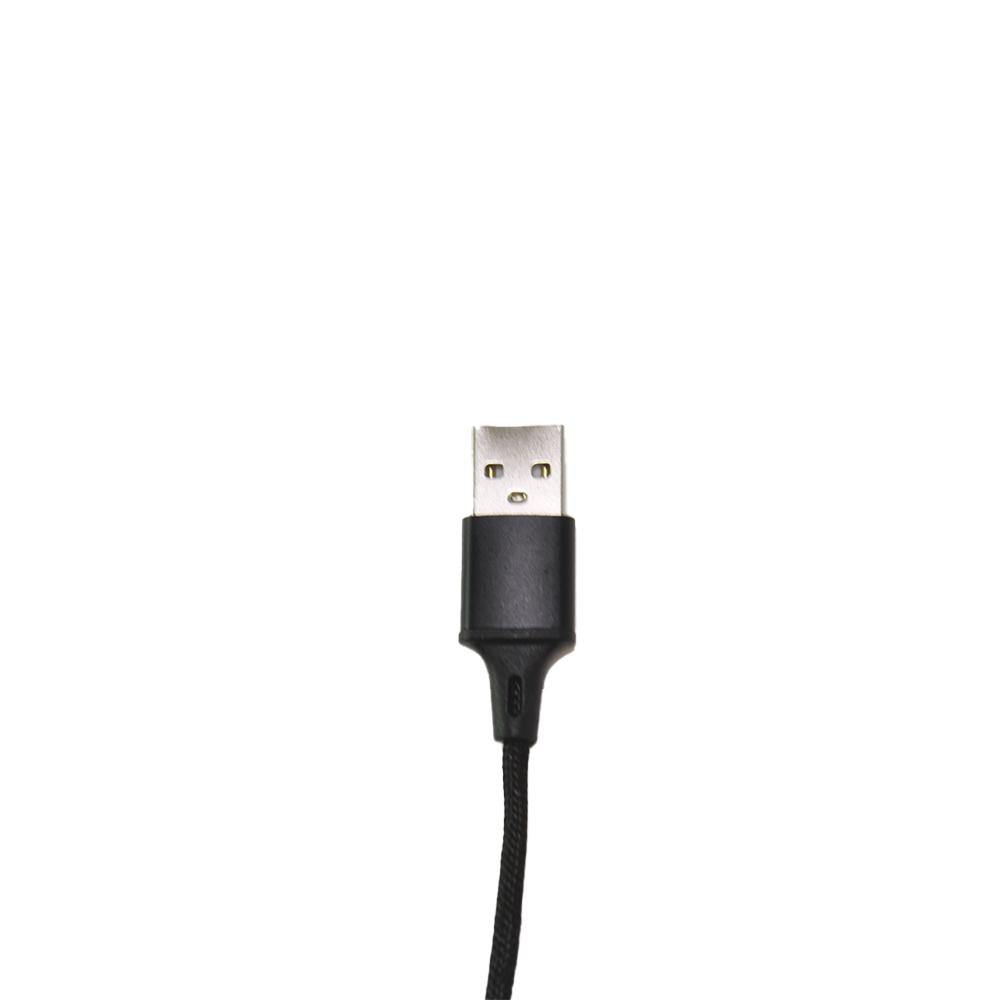 Cable 3 en 1 Moreka CB-25, 3.1 A y Datos, 1.2 M, Lightning, Tipo C, V8 - Imagen 9