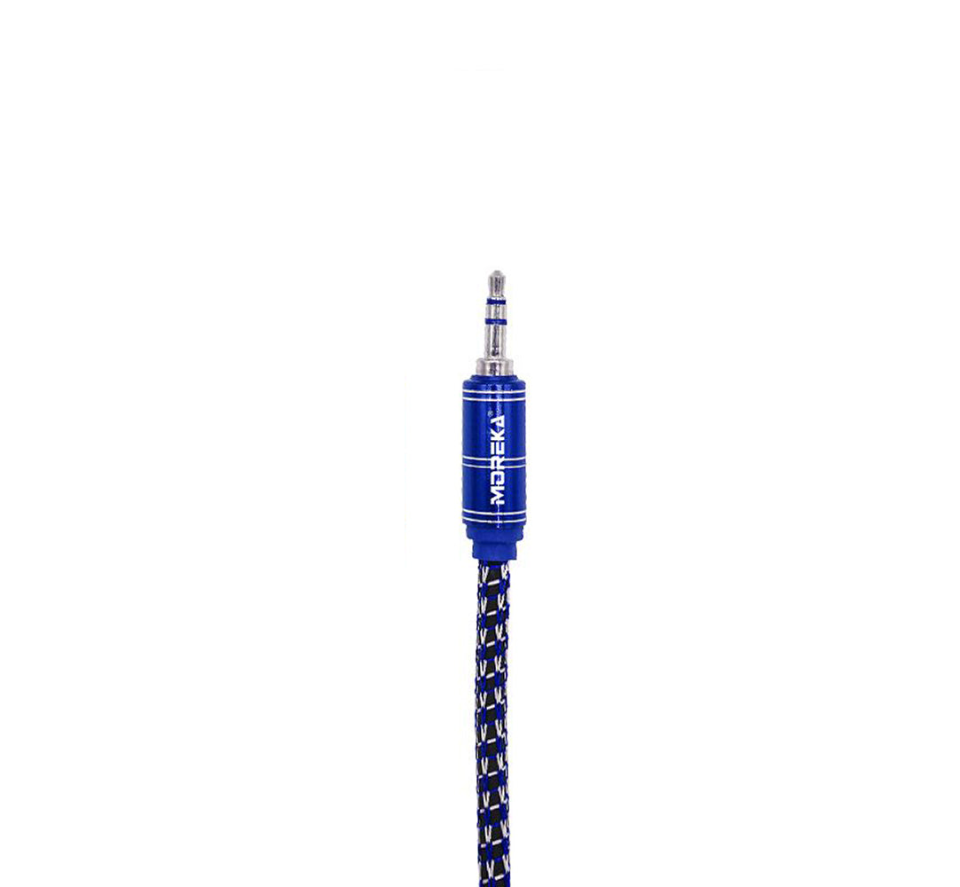 Cable De Audio, Moreka AU-01, Auxiliar 3.5, 1500mm, Reforzado - Imagen 13