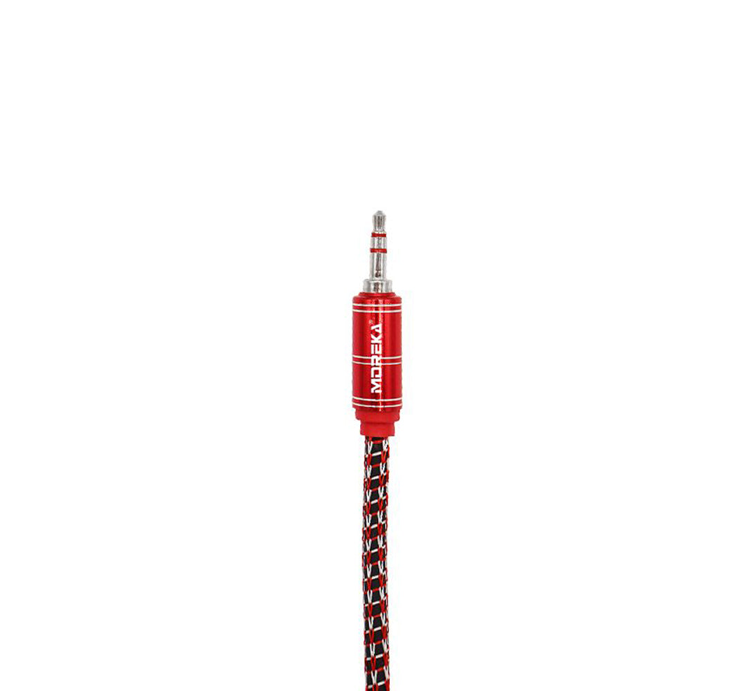 Cable De Audio, Moreka AU-01, Auxiliar 3.5, 1500mm, Reforzado - Imagen 14