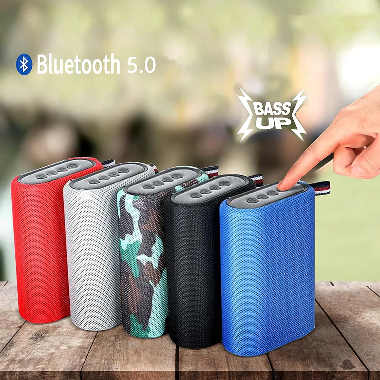 Bocina Moreka T35, Bluetooth, TF Card, Radio FM, USB - Imagen 9