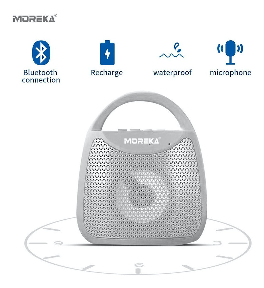 Bocina Moreka JC-312, Bluetooth, TF Card/Micro SD, Radio FM, USB - Imagen 3