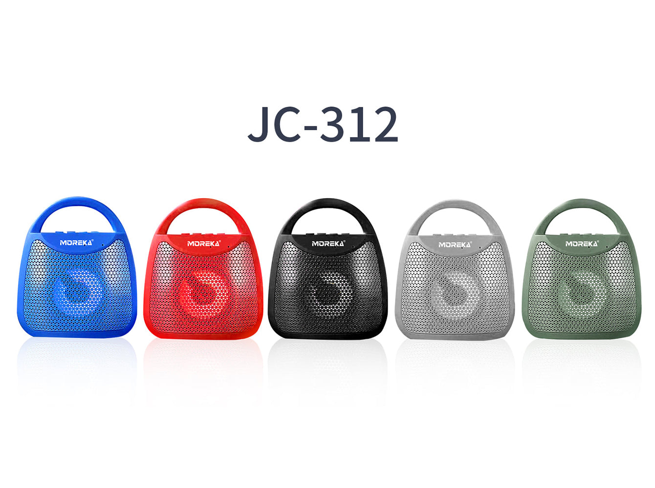 Bocina Moreka JC-312, Bluetooth, TF Card/Micro SD, Radio FM, USB - Imagen 4
