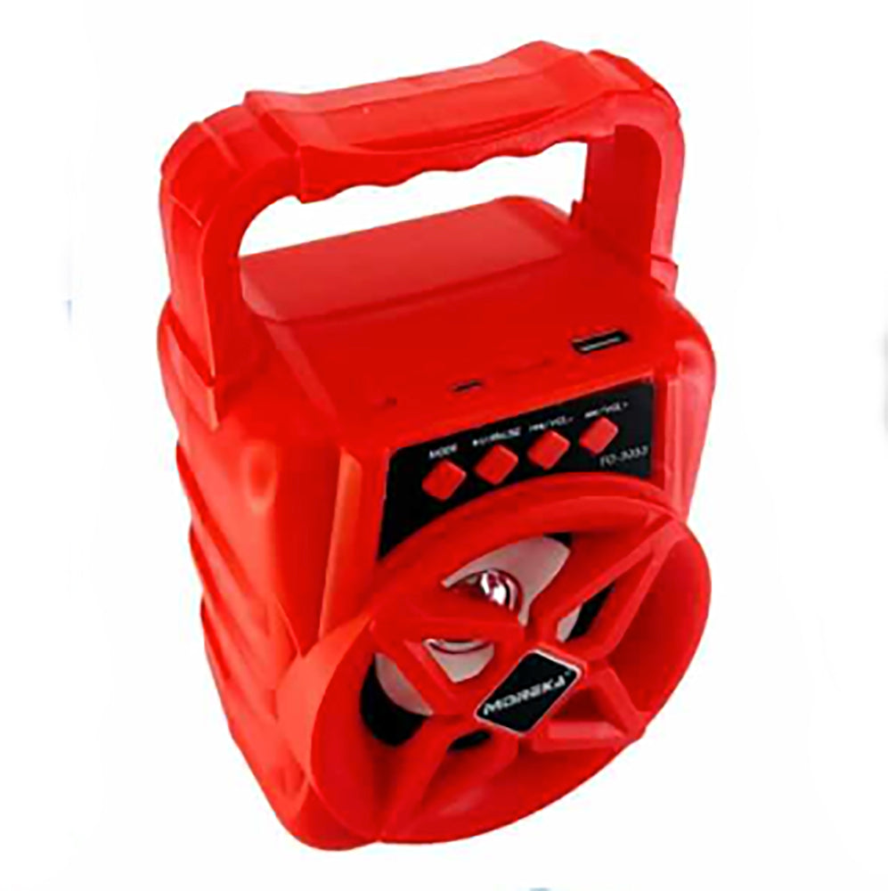 Bocina Moreka TO-3033, LED, Bluetooth, USB, Micro SD. - Imagen 3