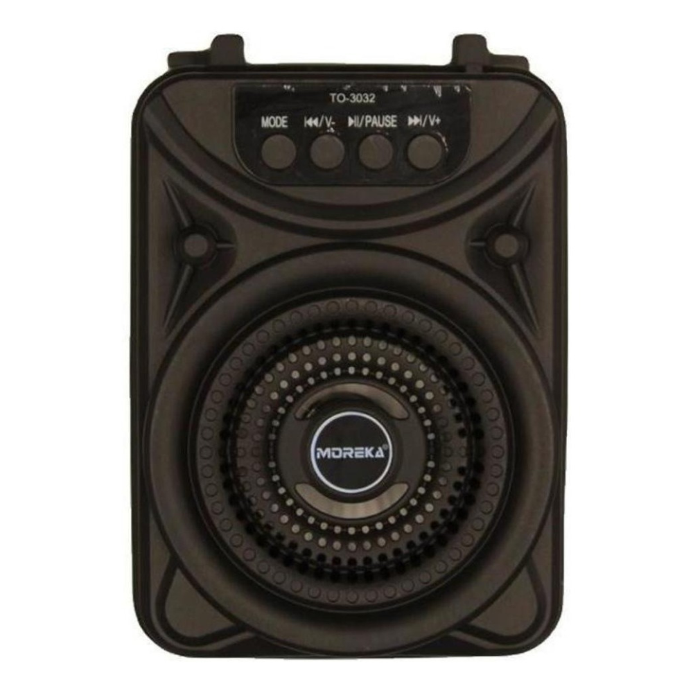 Bocina Moreka T0-3032, LED, Bluetooth, USB, Micro SD, Aux. - Imagen 1