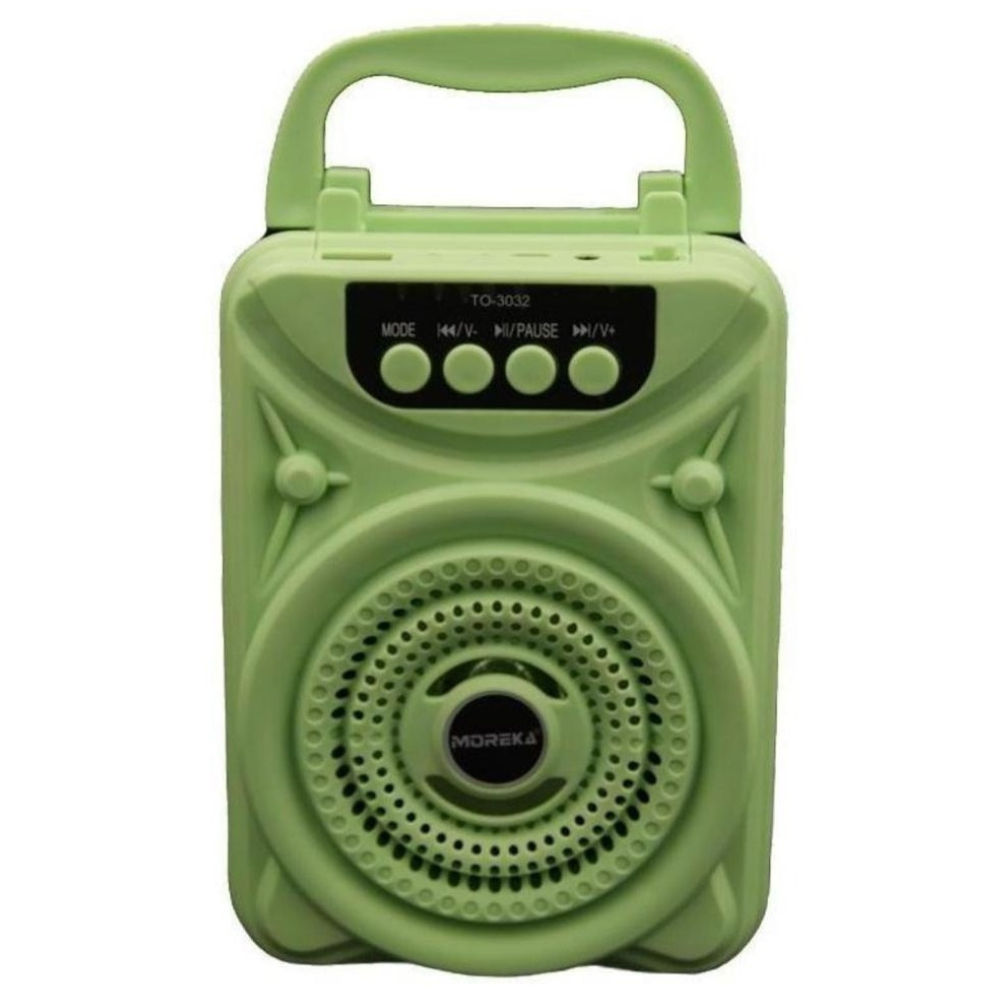 Bocina Moreka T0-3032, LED, Bluetooth, USB, Micro SD, Aux. - Imagen 2