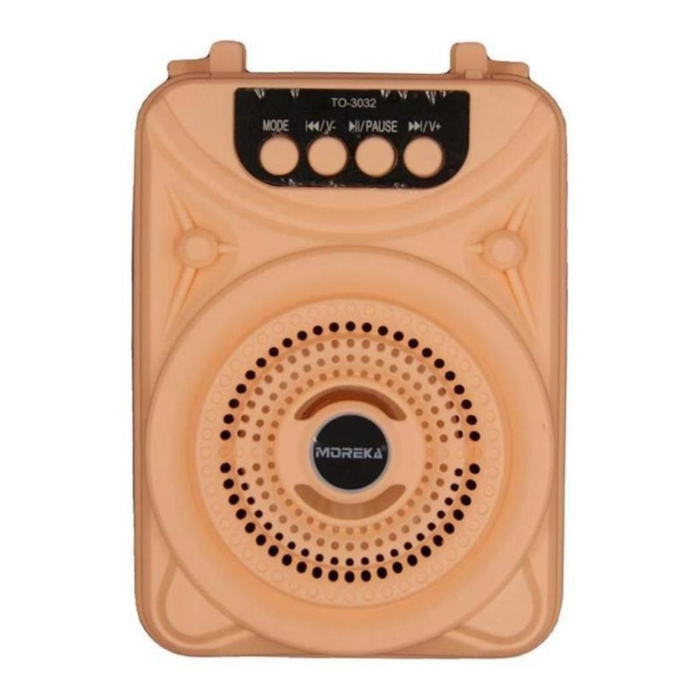 Bocina Moreka T0-3032, LED, Bluetooth, USB, Micro SD, Aux. - Imagen 3
