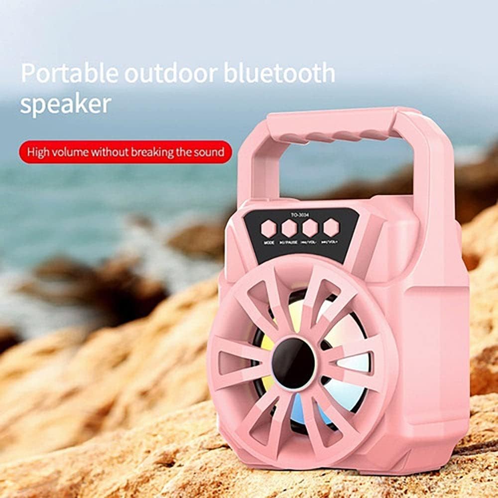 Bocina Moreka TO-3034, Bluetooth, TF Card/Micro SD, Radio FM, USB, entrada para Microfono, Auxiliar, Pila larga Duración, Led. - Imagen 6