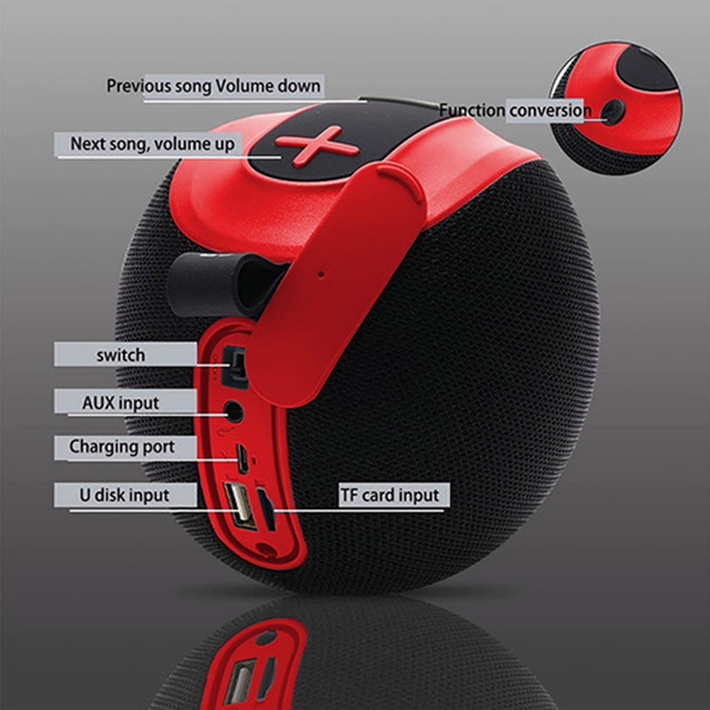 Bocina Moreka 623, Bluetooth, TF Card, Radio FM, USB - Imagen 2