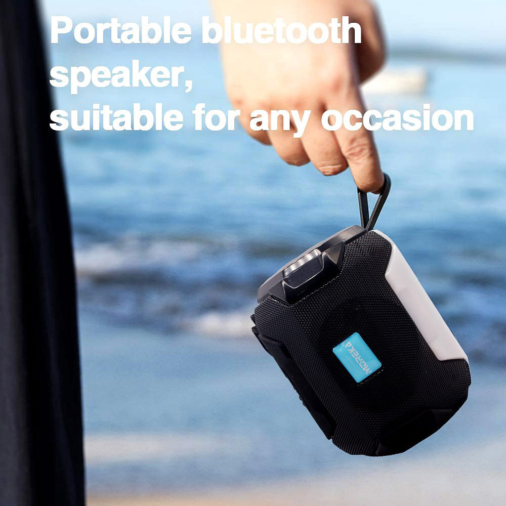 Bocina portátil Bluetooth Memory card FM contra agua T162 - Imagen 5