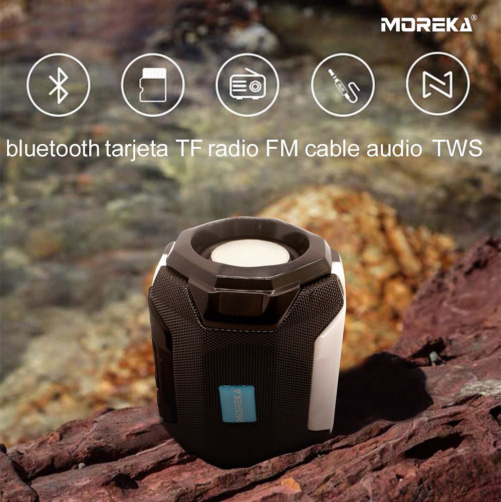 Bocina portátil Bluetooth Memory card FM contra agua T162 - Imagen 6