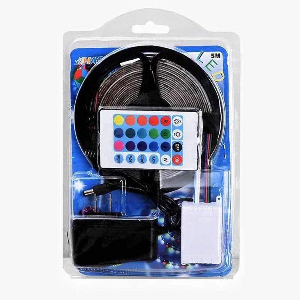 Tira Luz Led Colores Moreka 28355, 5m 2835 Rgb Con Control 24 Botones - Imagen 9