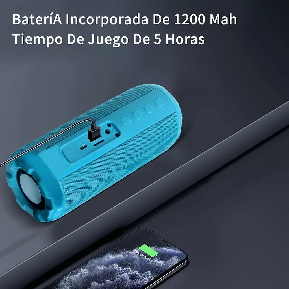 Bocina Moreka 622, Bluetooth, TF Card, Radio FM, USB, Waterproof IPX5 - Imagen 6