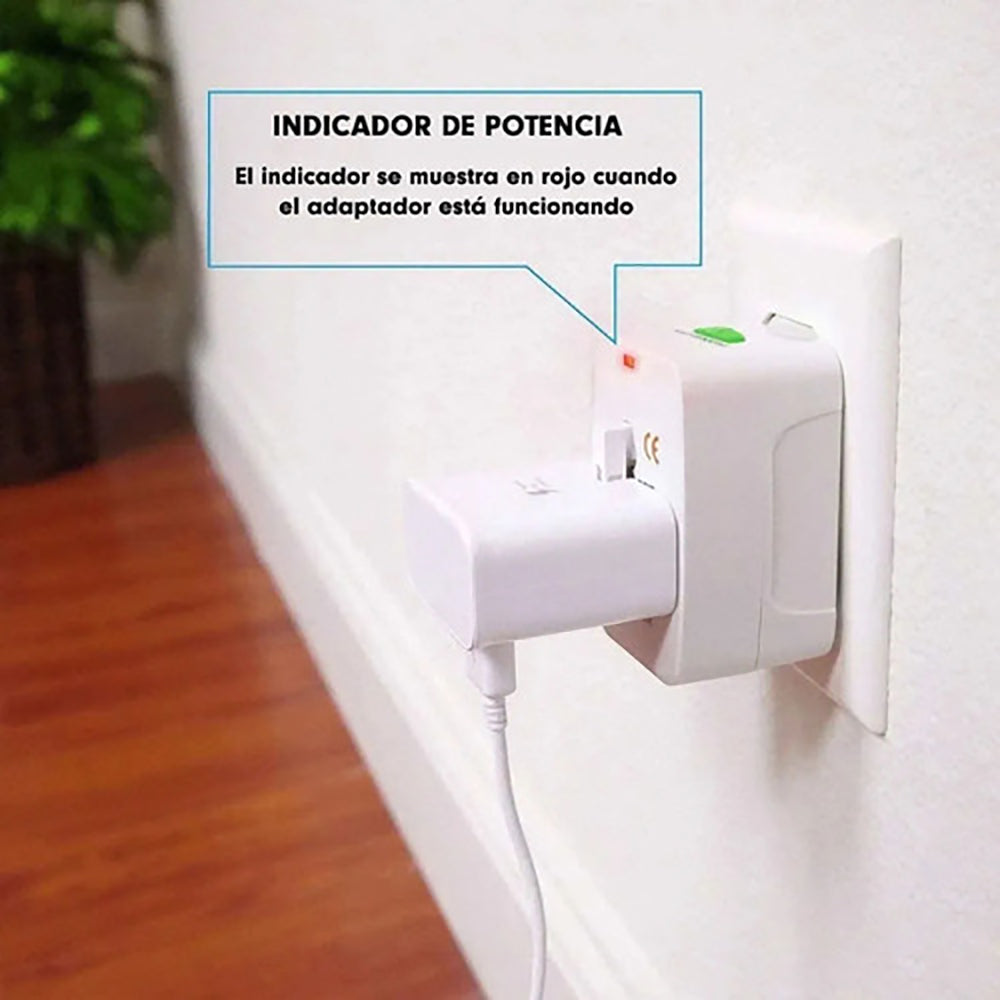 Adaptador clavija de viaje universal 1000W - Imagen 9