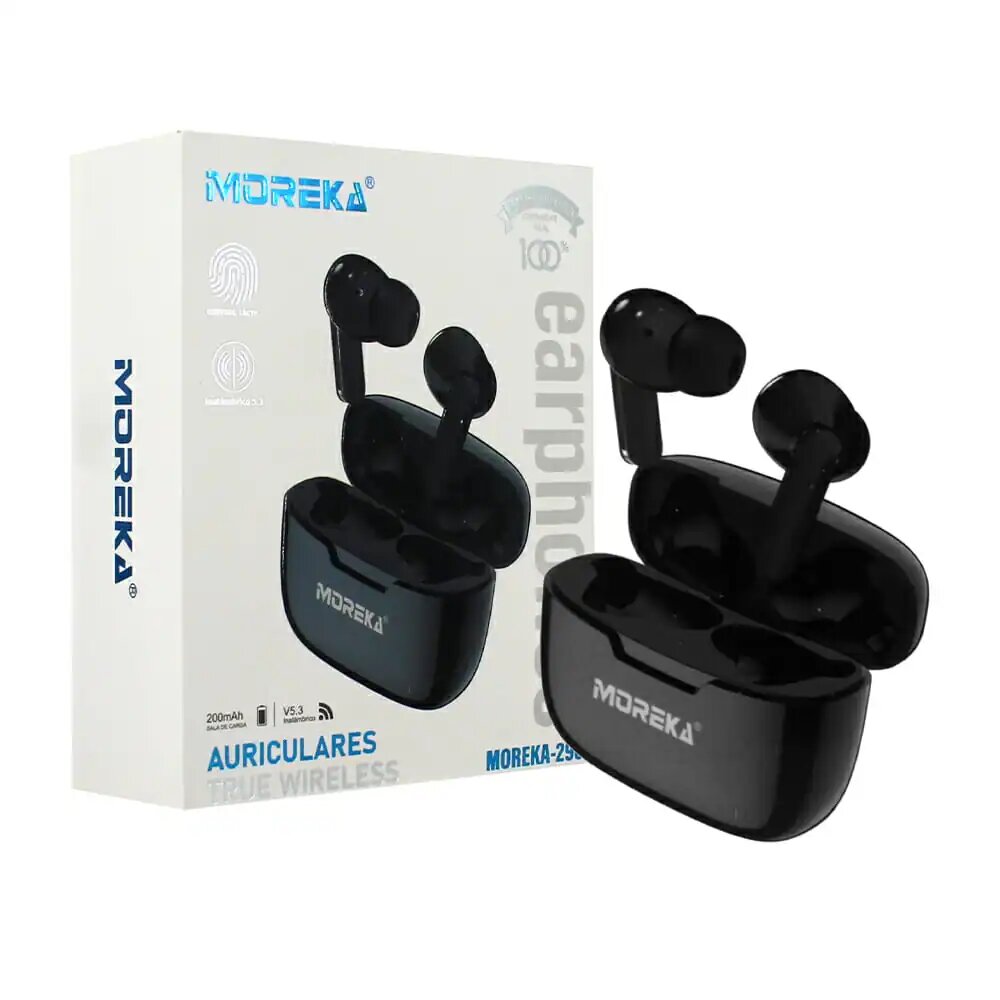 Audífonos Inalámbricos bluetooth Moreka 296 Manos Libres - Imagen 2