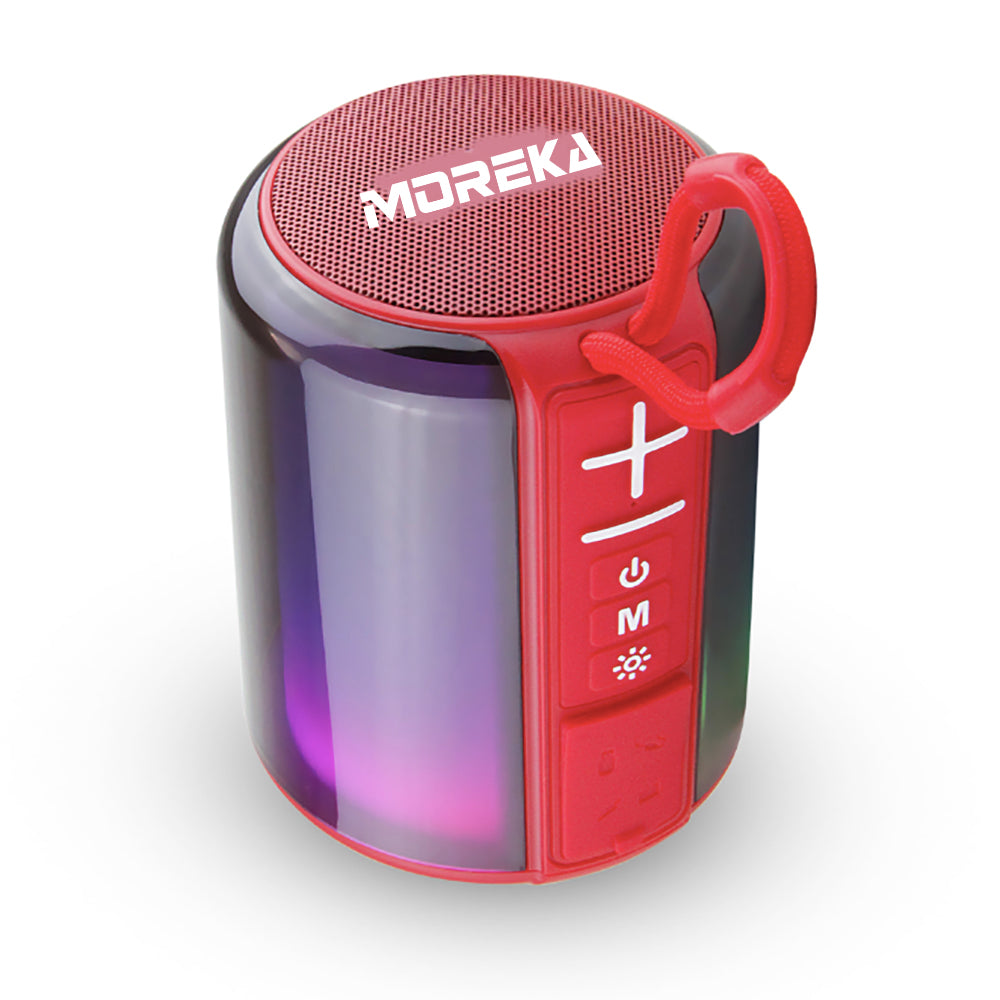 Moreka 370, Bluetooth, Luz RGB TF Card Radio FM USB - Imagen 7
