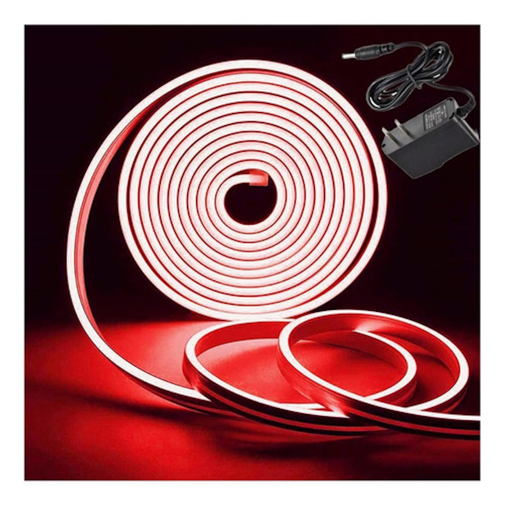 Tira Luz led NEÓN Ip65 Flexible Unicolor De 5m M13-005 - Imagen 2