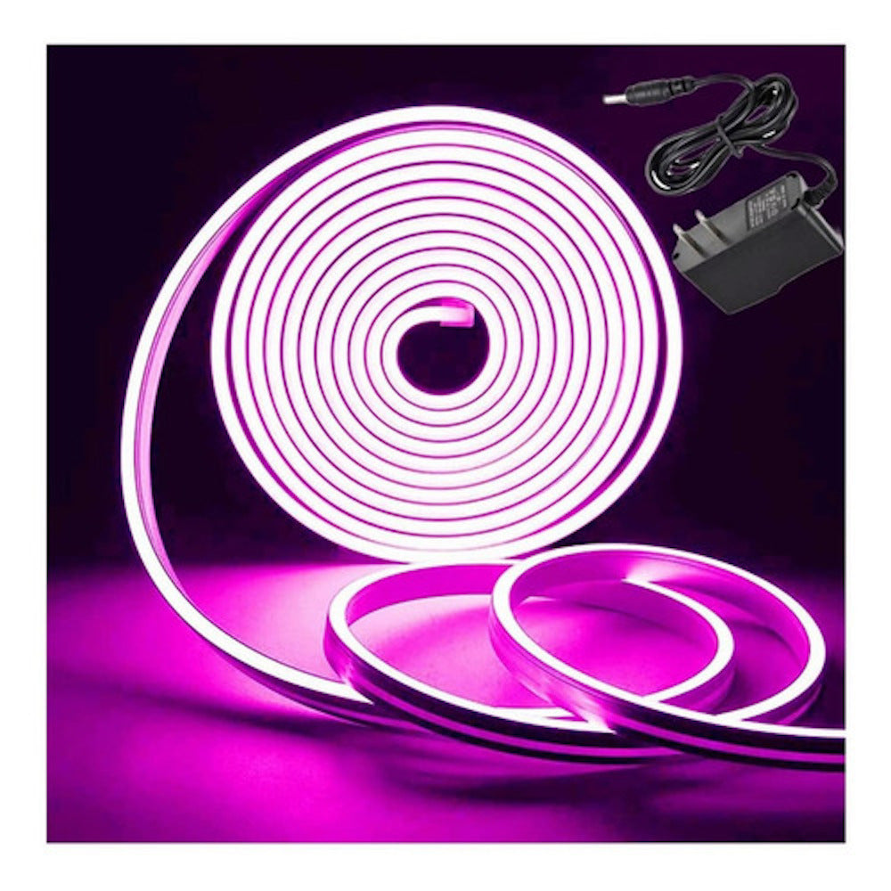 Tira Luz led NEÓN Ip65 Flexible Unicolor De 5m M13-005 - Imagen 10