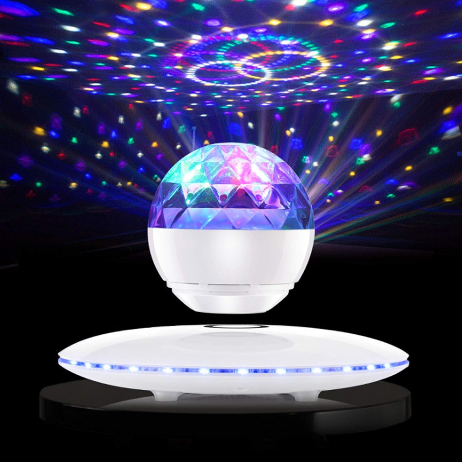 Bocina LT-750 Bluetooth TF Card USB Luces Discoteca - Imagen 2