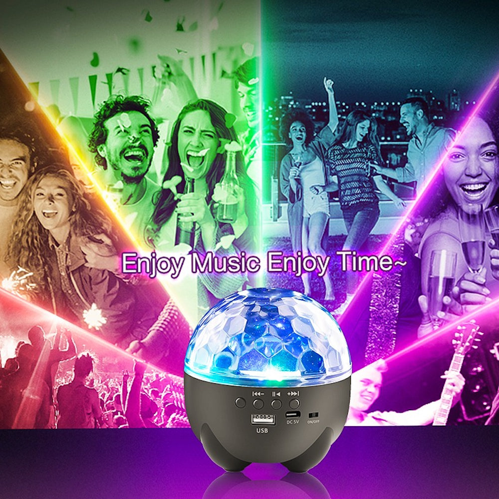 Bocina LT-750 Bluetooth TF Card USB Luces Discoteca - Imagen 3