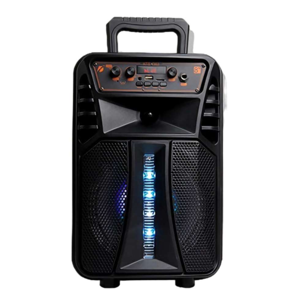 Bocina KTS-1563, Bluetooth, TF Card, Radio FM, USB MIC. 8