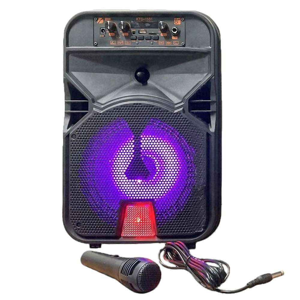 Bocina KTS-1531, Bluetooth, TF Card, Radio FM, USB MIC. 8
