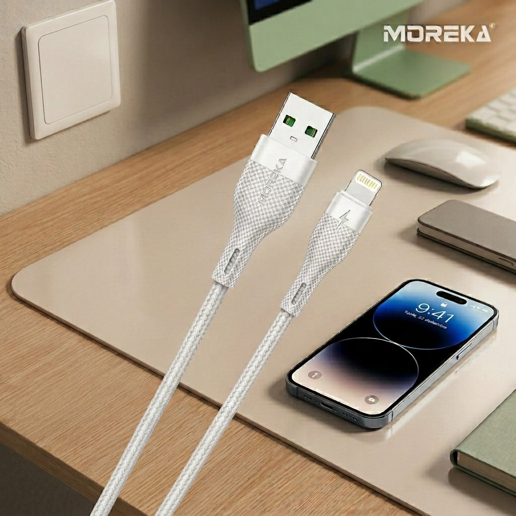 Cable de Datos Rápido CB-33 MOREKA Carga - Imagen 5