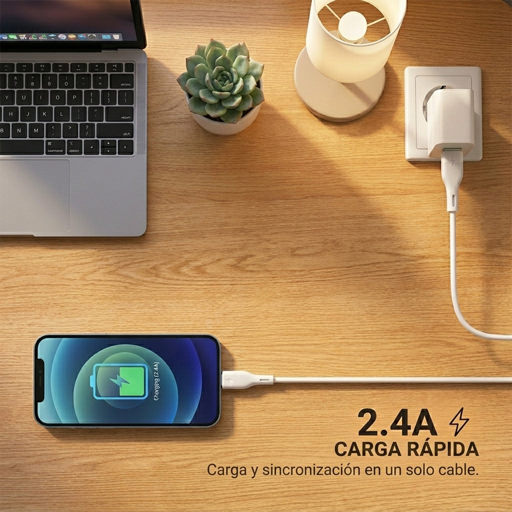 Cable de Datos Rápido CB-33 MOREKA Carga - Imagen 6