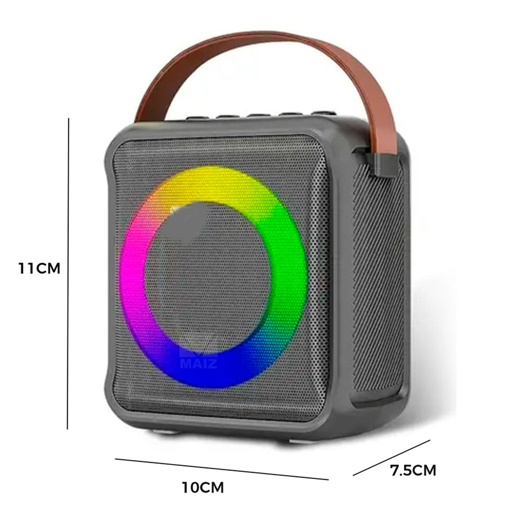 Bocina Karaoke Bluetooth FM dual microfono portatil WL-391 - Imagen 8