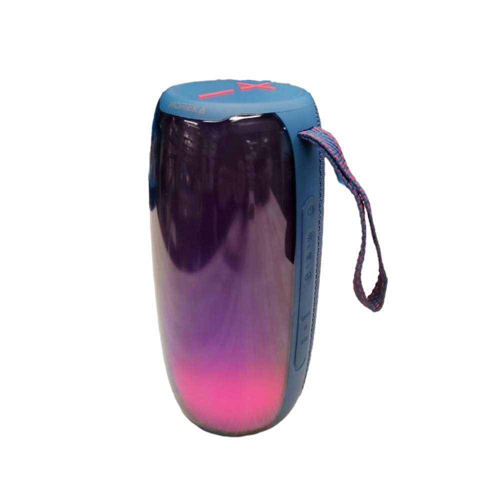 Bocina Bluetooth Moreka 384 RGB Radio FM Resistente al agua IPX6 16W - Imagen 9
