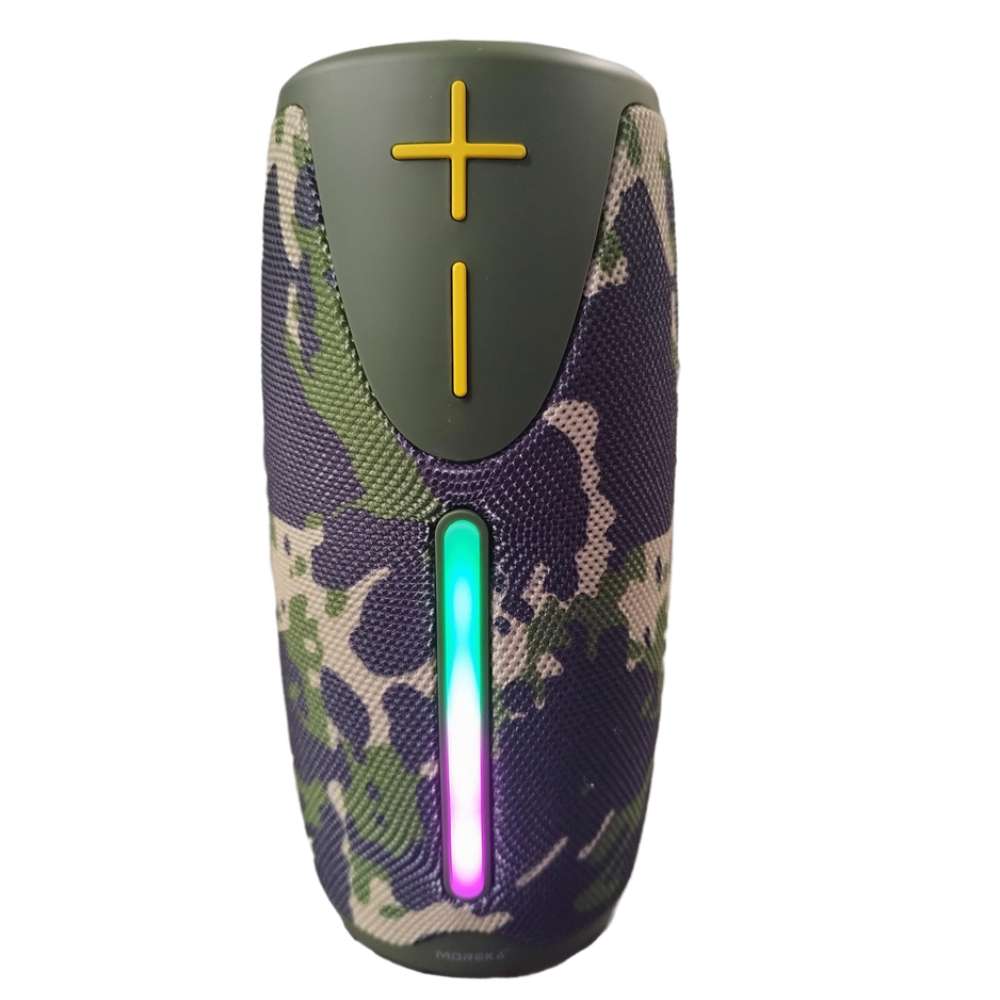 Bocina Bluetooth Moreka 383 RGB Radio FM Resistente al agua IPX6 8W - Imagen 11