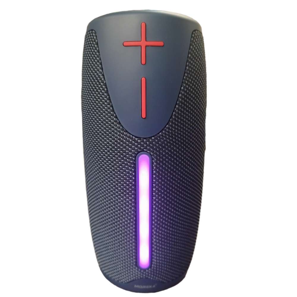 Bocina Bluetooth Moreka 383 RGB Radio FM Resistente al agua IPX6 8W - Imagen 9