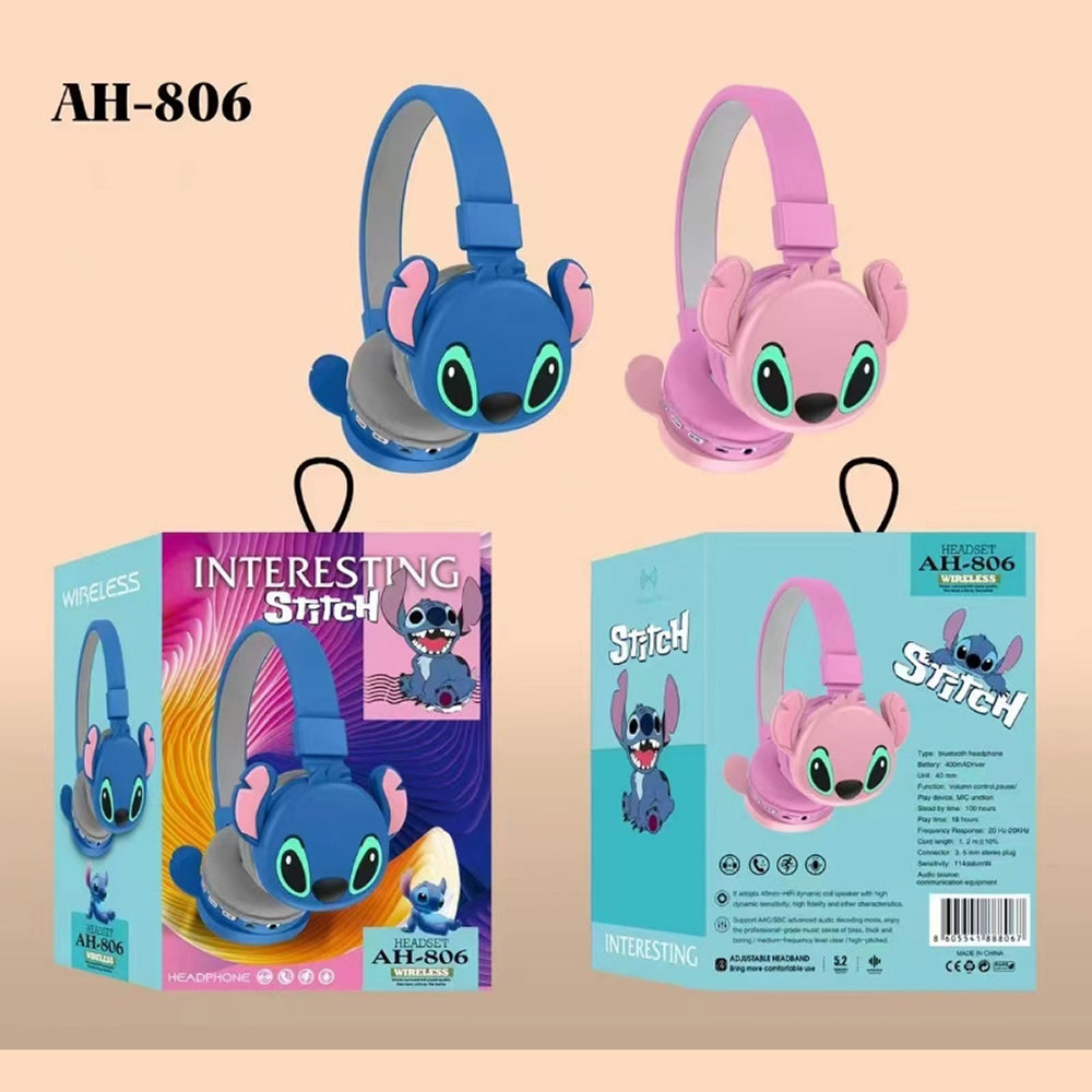 Audífonos Diadema Bluetooth Stitch Inalámbrico Plegable - Imagen 2
