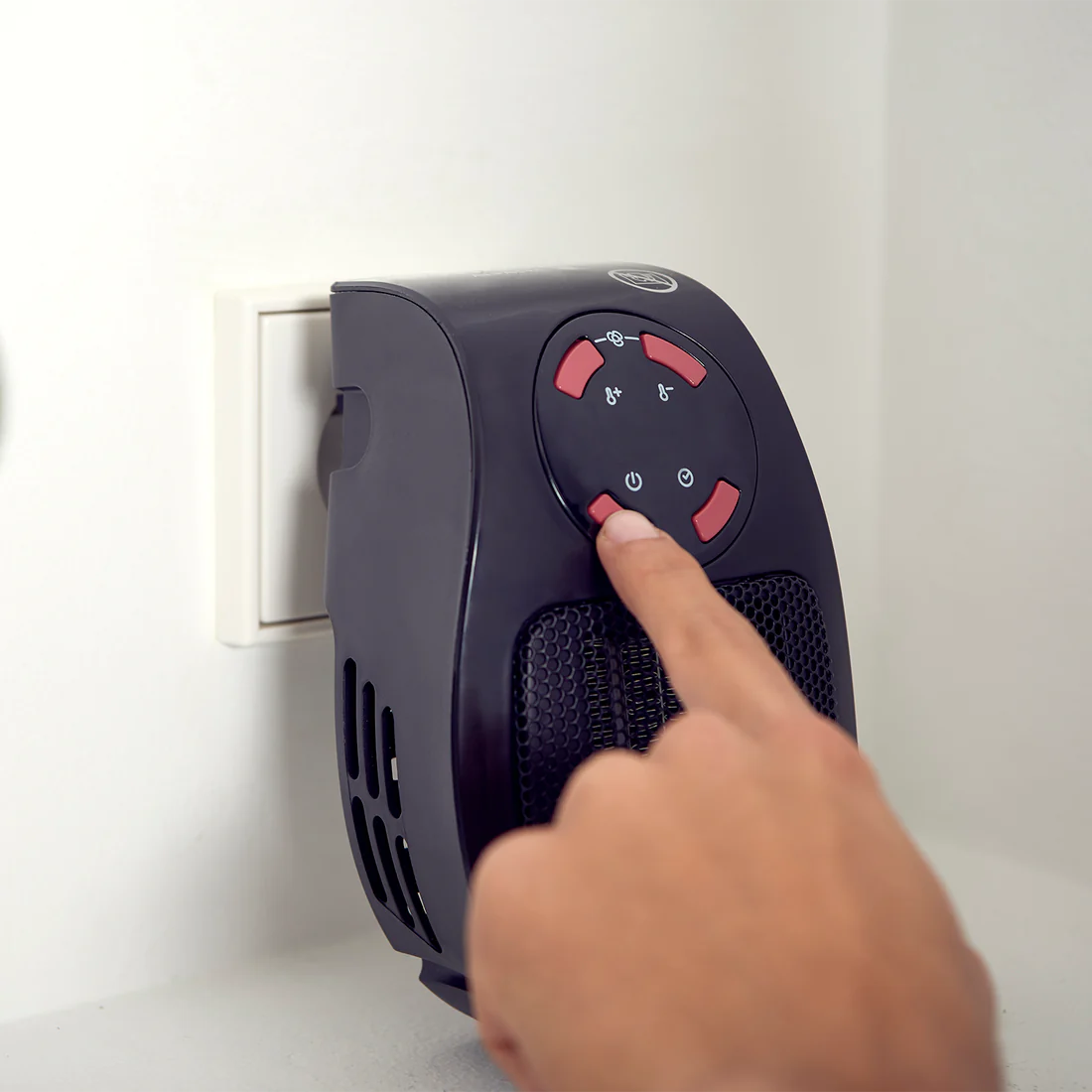 Calentador eléctrico portátil de 500 W de Pared RJG-023 - Imagen 3