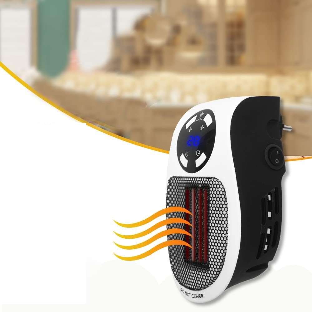 Calentador eléctrico portátil de 500 W de Pared RJG-023 - Imagen 4