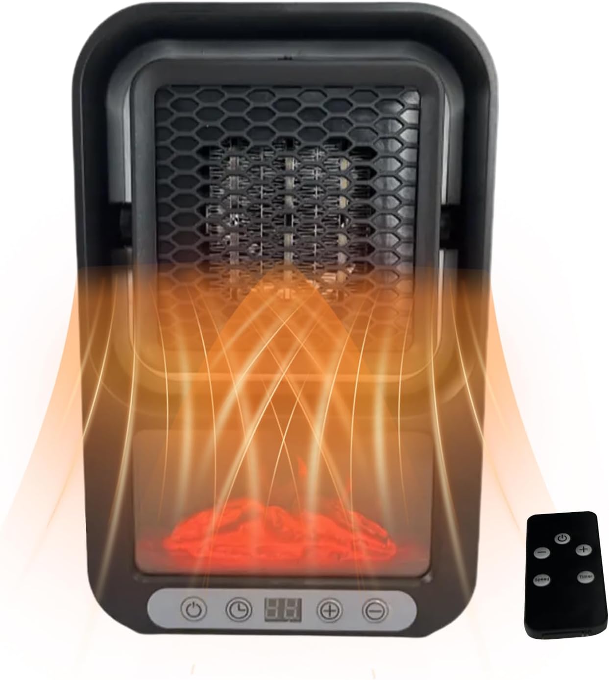 Calentador eléctrico portátil de cerámica 800w silenciosa Moreka NFJ-705W - Imagen 3