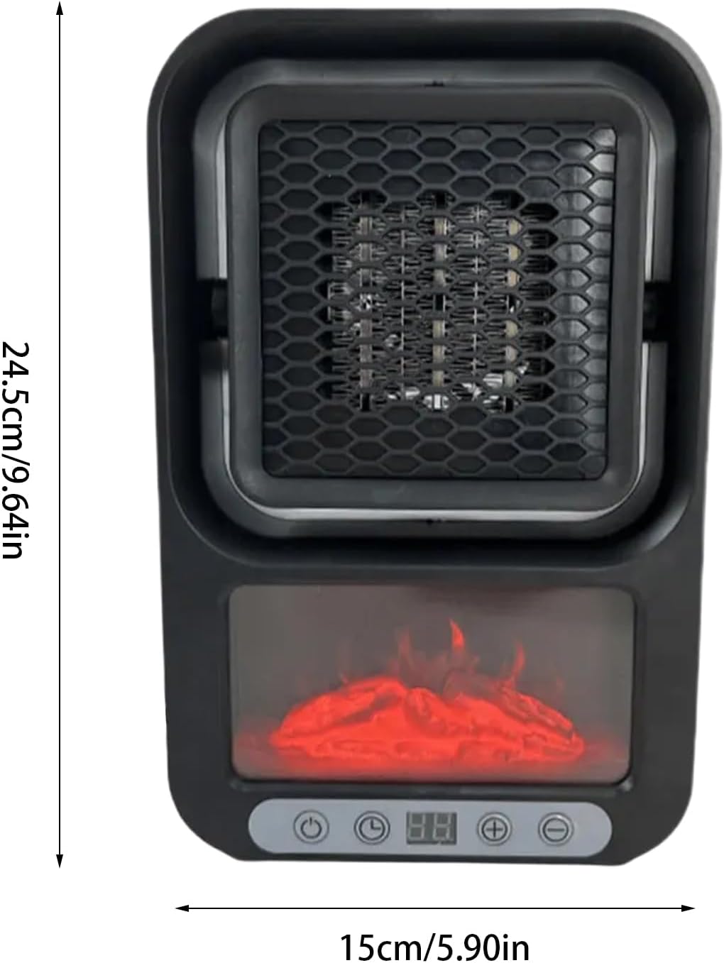 Calentador eléctrico portátil de cerámica 800w silenciosa Moreka NFJ-705W - Imagen 6