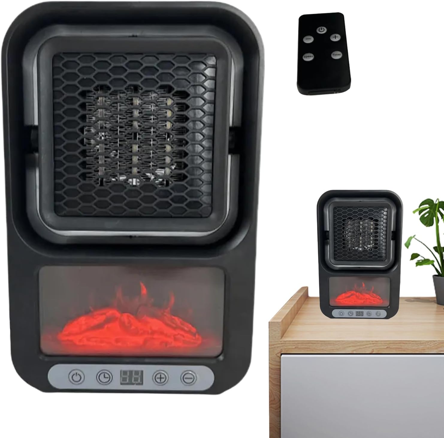 Calentador eléctrico portátil de cerámica 800w silenciosa Moreka NFJ-705W - Imagen 8