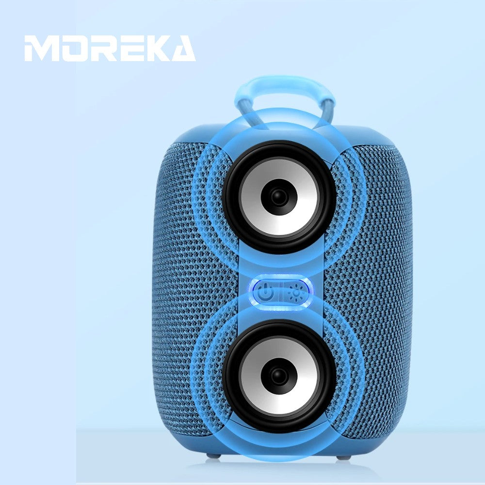 Bocina Moreka 404 RGB, Bluetooth, TF Card, Radio FM, USB - Imagen 3