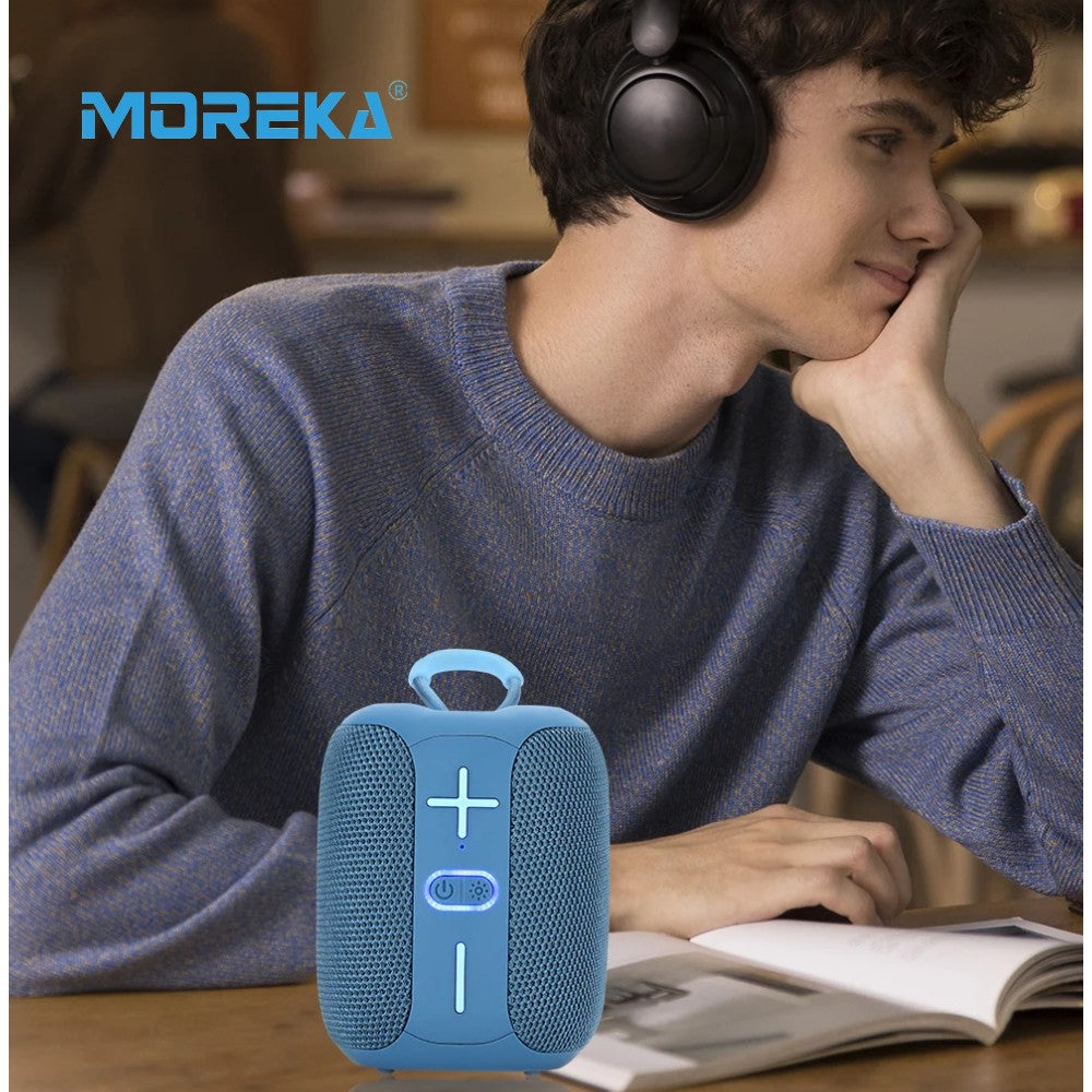 Bocina Moreka 404 RGB, Bluetooth, TF Card, Radio FM, USB - Imagen 5
