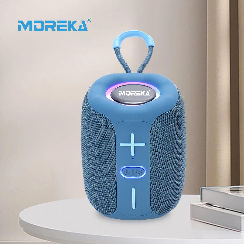 Bocina Moreka 404 RGB, Bluetooth, TF Card, Radio FM, USB - Imagen 6