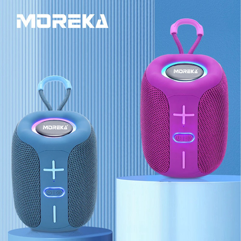 Bocina Moreka 404 RGB, Bluetooth, TF Card, Radio FM, USB - Imagen 7