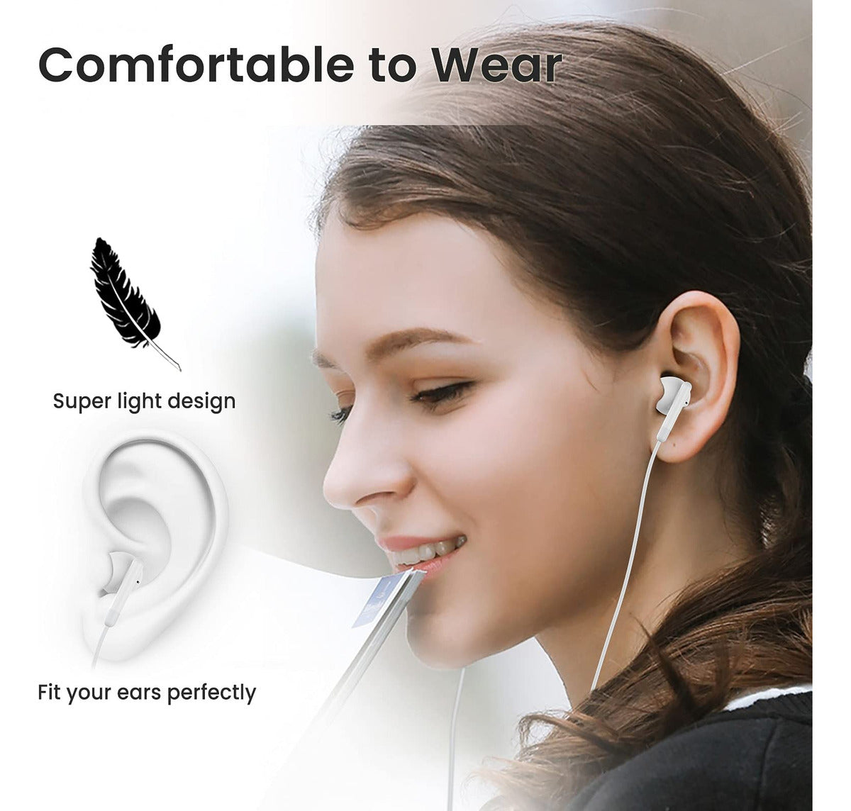 Audífonos Moreka M-918 Alámbricos Manos Libres — Bluetooth 5.3 TWS - Imagen 3