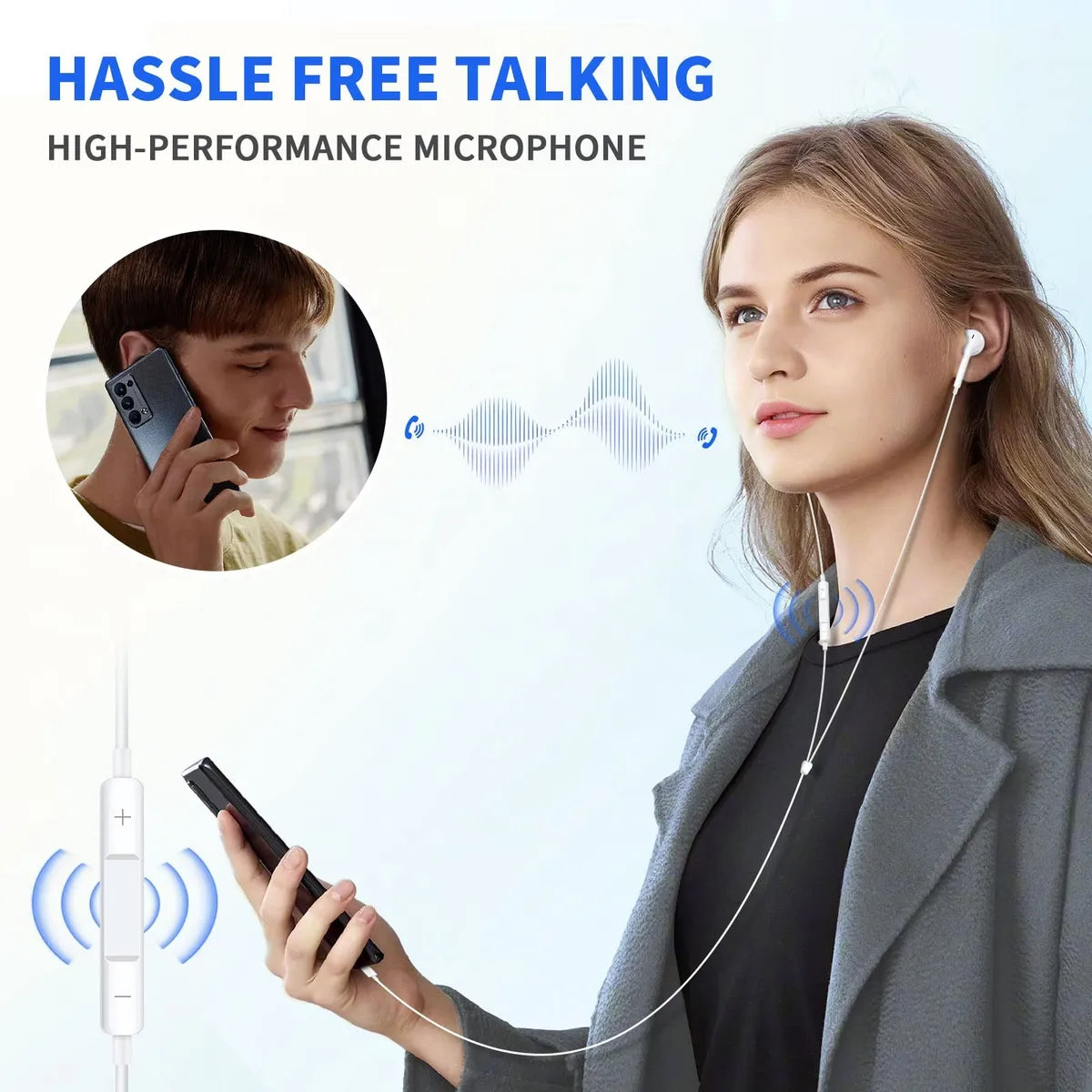 Audífonos Moreka M-918 Alámbricos Manos Libres — Bluetooth 5.3 TWS - Imagen 7