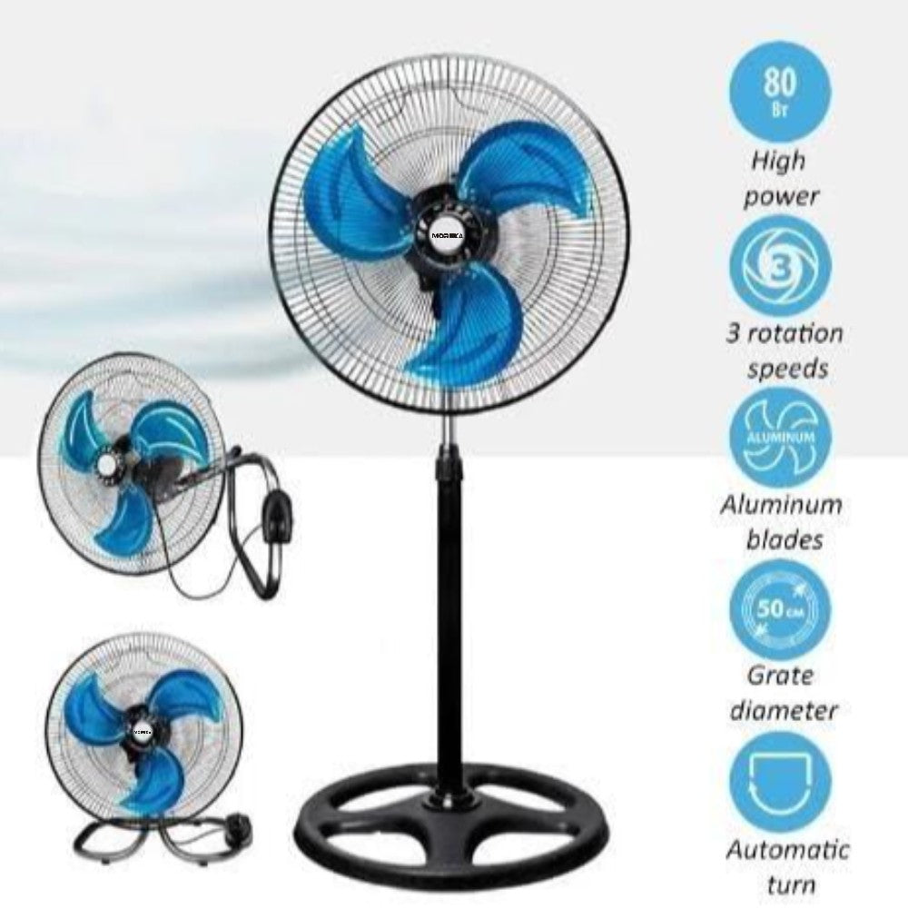 Ventilador alta velocidad de 18 pulgadas, Ajustable FS-131 - Imagen 2