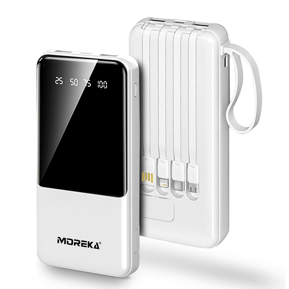 Power Bank Moreka K063 10000 mAh 37W 4 entredas 4 salidas - Imagen 1