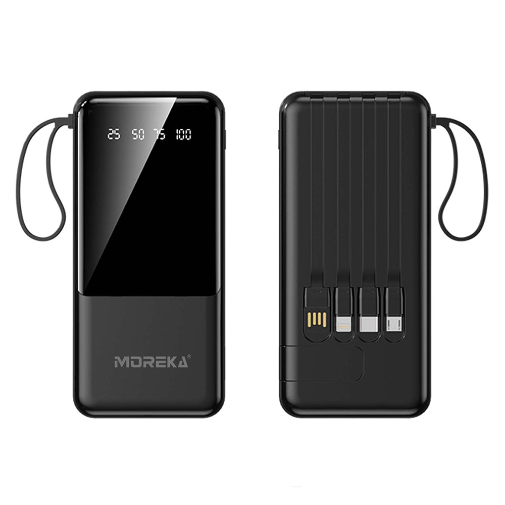 Power Bank Moreka K063 10000 mAh 37W 4 entredas 4 salidas - Imagen 6