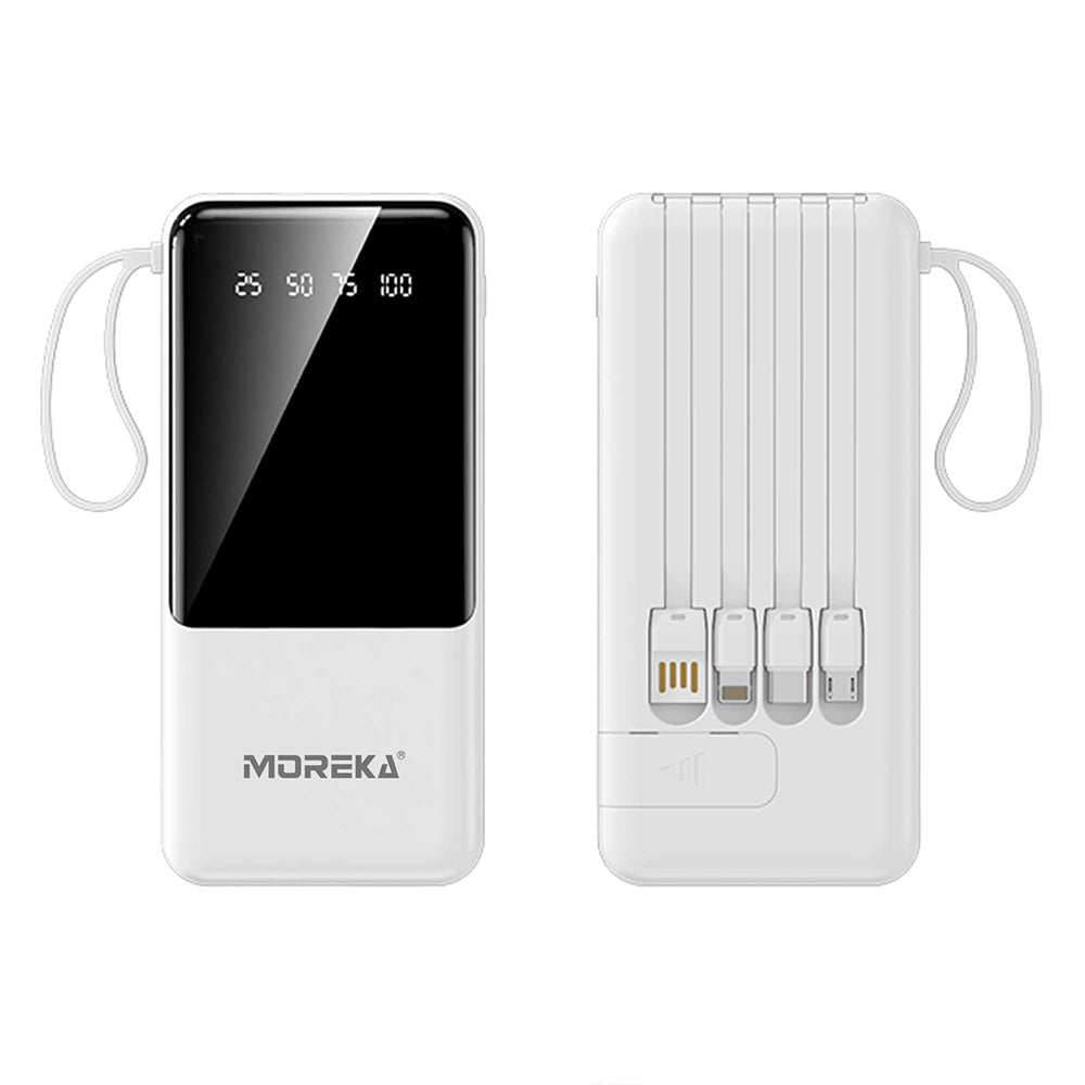 Power Bank Moreka K063 10000 mAh 37W 4 entredas 4 salidas - Imagen 7