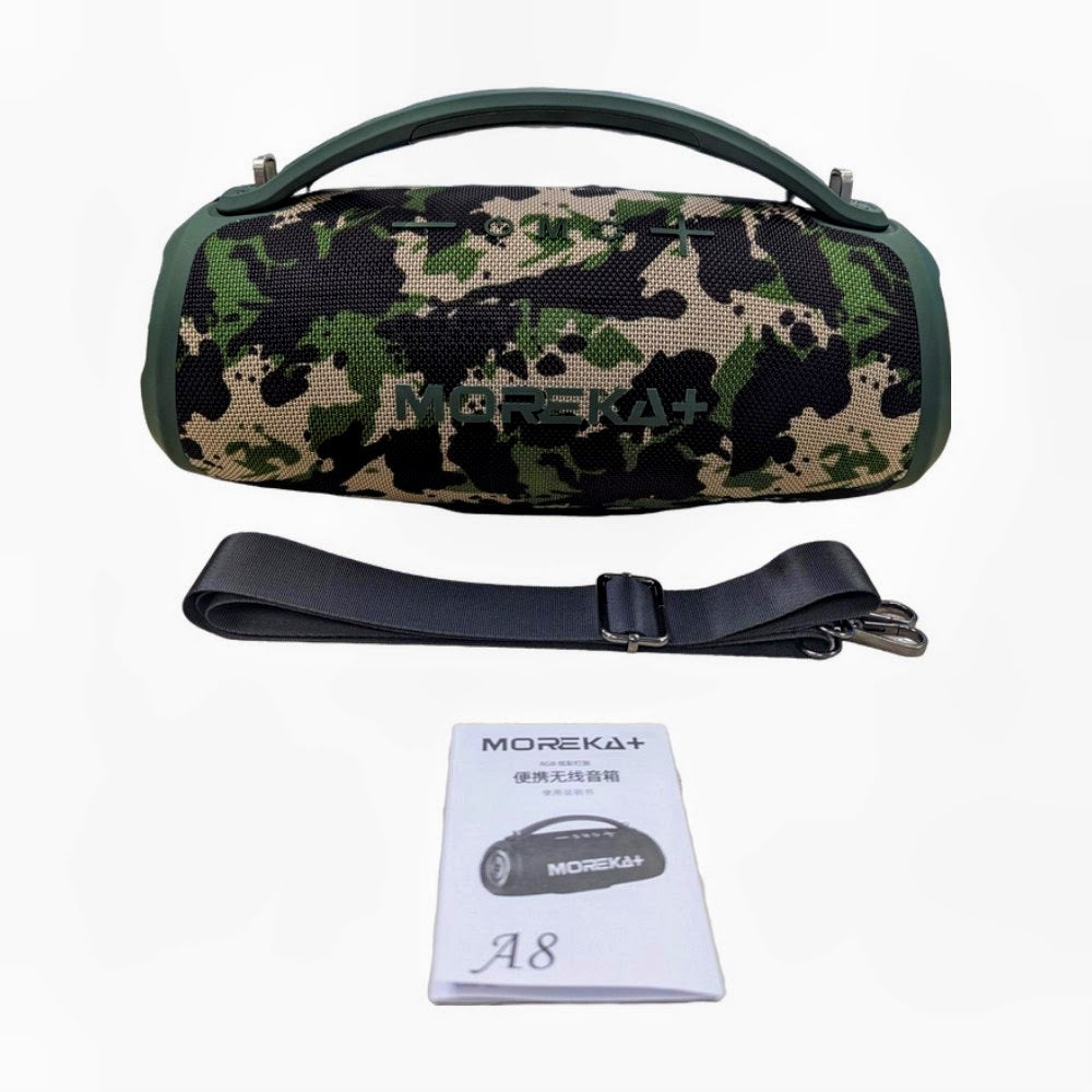 Bocina Moreka+ A8 60W 4500mAh/7.4V Bluetooth, TF Card, Radio FM, USB Contra Agua IPX6 - Imagen 6
